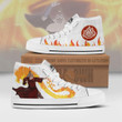 Roku High Top Canvas Shoes Custom Avatar: The Last Airbender Anime Sneakers - LittleOwh - 1