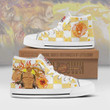Escanor High Top Canvas Shoes Custom The Seven Deadly Sins Anime Sneakers - LittleOwh - 1