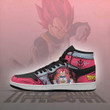 Vegeta Shoes Super Saiyan God Custom Anime JD Sneakers - LittleOwh - 2
