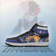 MHA Shoto Todoroki JD Sneakers Custom My Hero Academy Anime Shoes - LittleOwh - 4