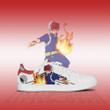 Todoroki Shoes My Hero Academia Skate Low Tops Custom Anime Sneakers - LittleOwh - 3