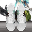 Shino Asada Skate Sneakers Sword Art Online Custom Anime Shoes - LittleOwh - 3