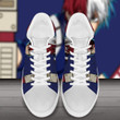 Todoroki Sneakers Shoto My Hero Academia Shoes Custom Anime Skate Low Tops - LittleOwh - 3