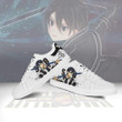 Kazuto Kirigaya Sneakers Custom Sword Art Online Anime Skateboard Shoes - LittleOwh - 4