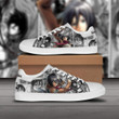 Attack on Titan Shoes AOT Mikasa Ackerman Anime Skate Custom Sneakers - LittleOwh - 1
