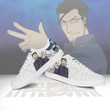 Fullmetal Alchemist Maes Hughes Skateboard Shoes Custom Anime Sneakers - LittleOwh - 4