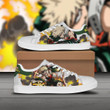 Bakugou Sneakers Custom My Hero Academia Anime Skate Shoes - LittleOwh - 1