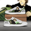 Finral Roulacase Skate Sneakers Black Clover Custom Anime Shoes - LittleOwh - 1