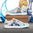 Eugeo Skate Sneakers Sword Art Online Custom Anime Shoes - LittleOwh - 1