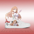 Asuna Yuuki Sneakers Custom Sword Art Online Anime Skateboard Shoes - LittleOwh - 2
