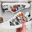 Light Yagami Skate Sneakers Death Note Custom Anime Shoes - LittleOwh - 2