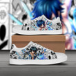 Gray Fullbuster Skate Sneakers Custom Fairy Tail Anime Shoes - LittleOwh - 1