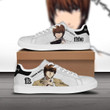 Light Yagami Skate Sneakers Custom Death Note Anime Shoes - LittleOwh - 1