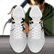 Attack on Titan Shoes Levi Ackerman Skateboard Low Top Custom Anime Sneakers - LittleOwh - 3