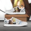 Annie Leonhart Skate Sneakers Custom Attack on Titan Anime Shoes - LittleOwh - 1