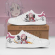 Rika Shinozaki Sneakers Custom Sword Art Online Anime Skateboard Shoes - LittleOwh - 1