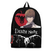 Death Note Anime Backpack Custom Light Yagami Character