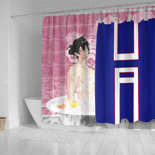 Shouta Aizawa Shower Curtain My Hero Academia MHA Anime Bathroom Decor