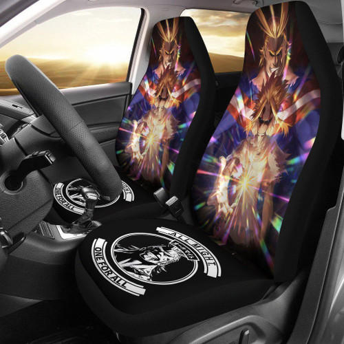 My Hero Academia Car Seat Covers Devilish All Might  Anime Car Accessories