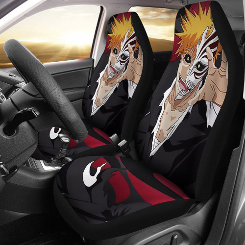 Bleach Car Seat Covers Kurosaki Ichigo Art Anime Car Accessories