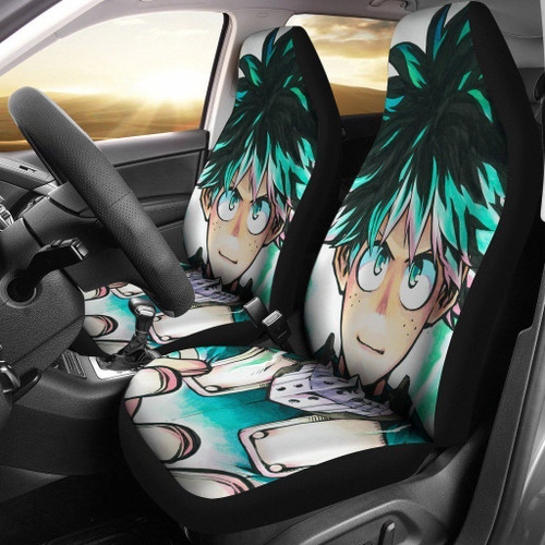 My Hero Academia Car Seat Covers Izuku Midoriya Anime Car Accessories