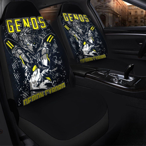 One Punch Man Car Seat Cover Mystery Genos Anime Car Accessories