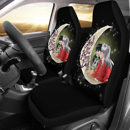Inuyasha Car Seat Cover Loved Inuyasha And Kagome Anime Car Accessories