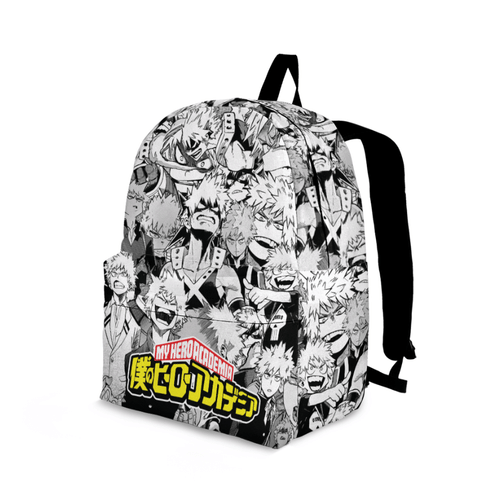 Angry Bakugou My Hero Academia Backpack Manga School Backpack