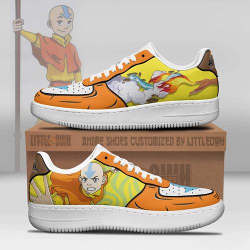 Aang Anime Sneakers Custom Avatar: The Last Airbender Anime Shoes