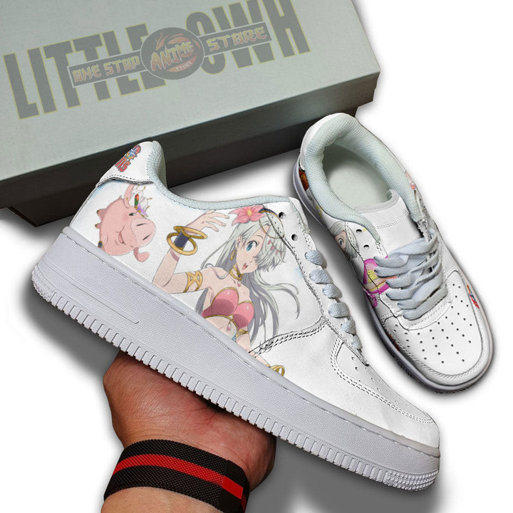 Elizabeth Liones Anime Sneakers Custom The Seven Deadly Sins Anime Shoes