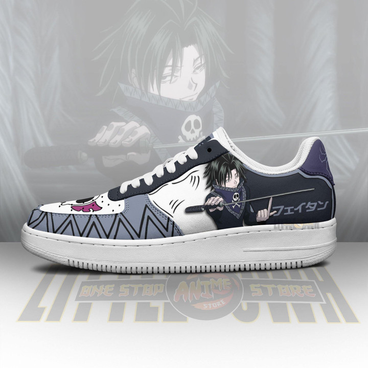 HxH Feitan Portor AF Sneakers Custom Hunter x Hunter Anime Shoes - LittleOwh - 4