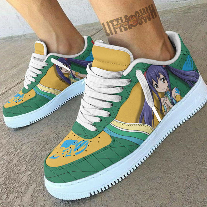 Fairy Tail Wendy Marvell AF Sneakers Custom Anime Shoes - LittleOwh - 4