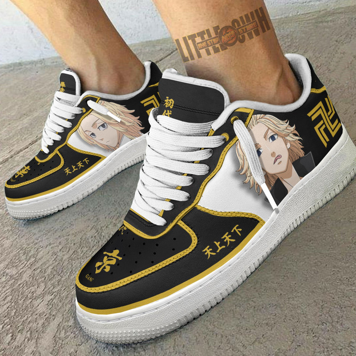 Mikey AF Sneakers Custom Tokyo Revengers Anime Shoes - LittleOwh - 4