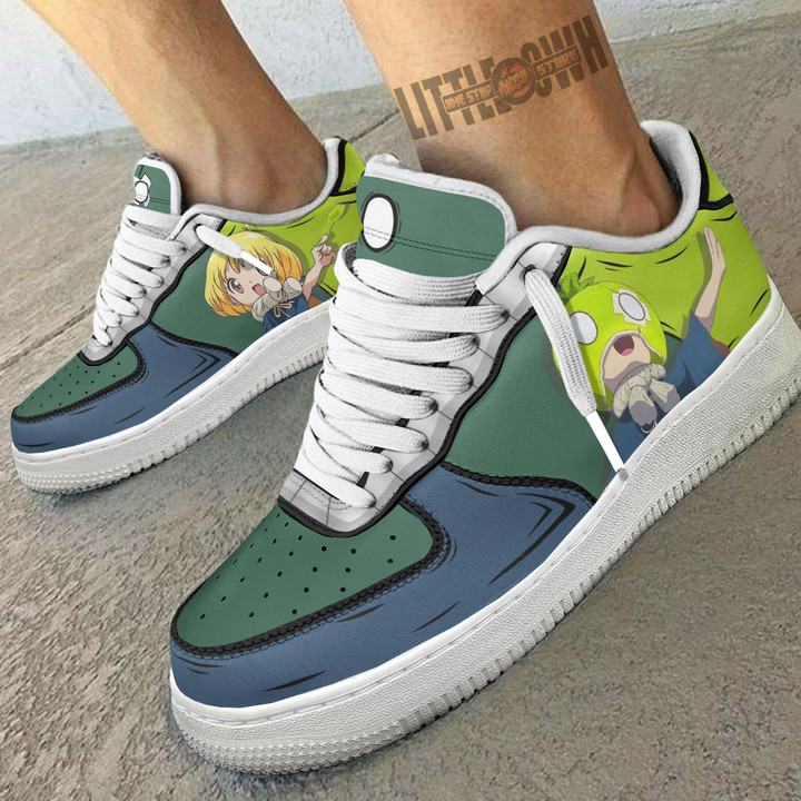Suika AF Sneakers Custom Dr. Stone Anime Shoes - LittleOwh - 4