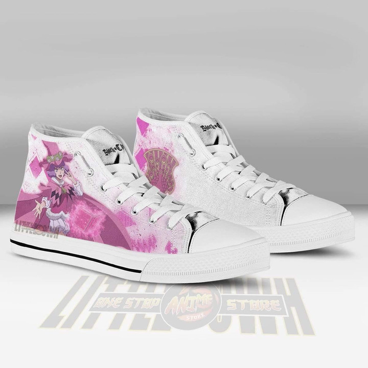 Dorothy Unsworth High Top Canvas Shoes Custom Black Clover Anime Sneakers - LittleOwh - 3