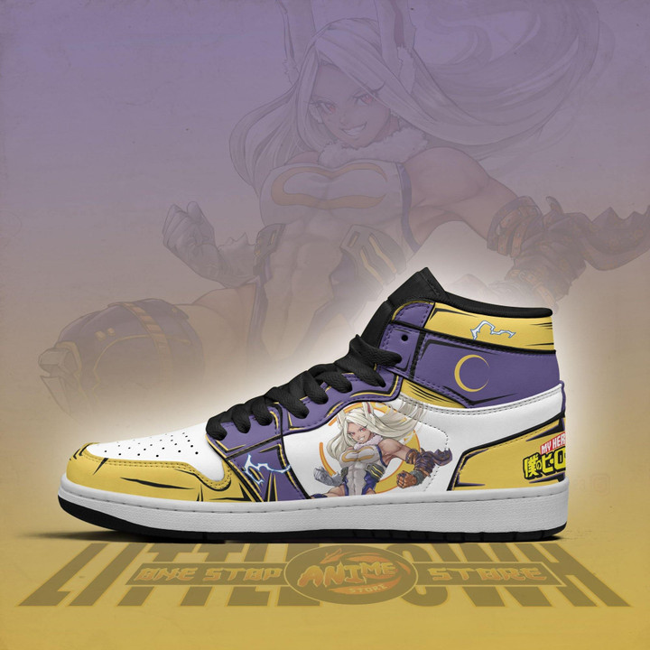 Rumi Usagiyama JD Sneakers Custom My Hero Academy Anime Shoes - LittleOwh - 4