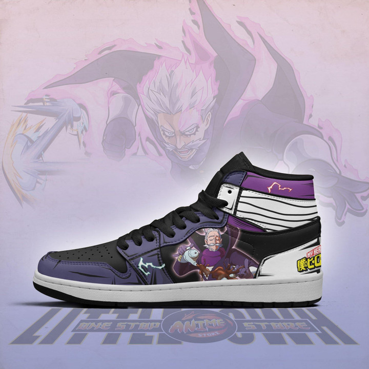 Gentle Criminal JD Sneakers Custom My Hero Academy Anime Shoes - LittleOwh - 4
