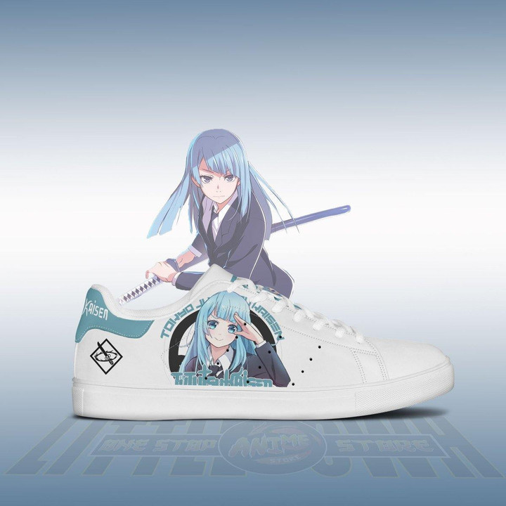Jujutsu Kaisen Kasumi Miwa Skateboard Shoes Custom Anime Sneakers - LittleOwh - 2
