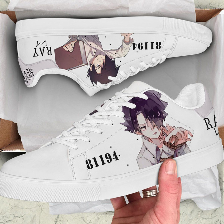 Ray Skate Sneakers The Promised Neverland Custom Anime Shoes - LittleOwh - 2