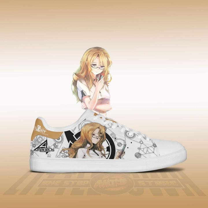 Moeka Kiryuu Sneakers Custom Steins;Gate Anime Skateboard Shoes - LittleOwh - 2