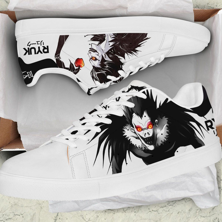 Ryuk Skate Sneakers Custom Death Note Anime Shoes - LittleOwh - 2