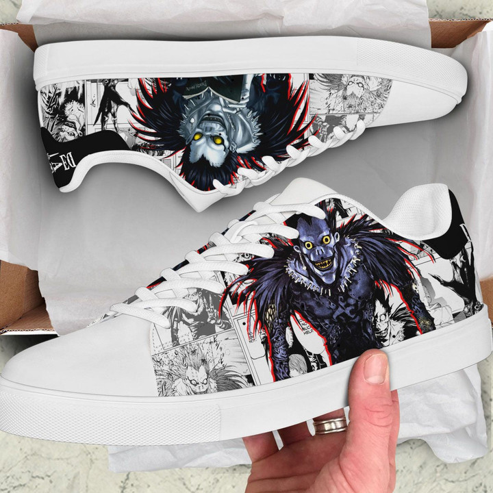 Ryuk Skate Sneakers Death Note Custom Anime Shoes - LittleOwh - 2