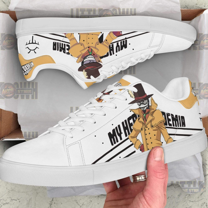 Mr. Compress Sneakers Custom My Hero Academia Anime Skate Shoes - LittleOwh - 2