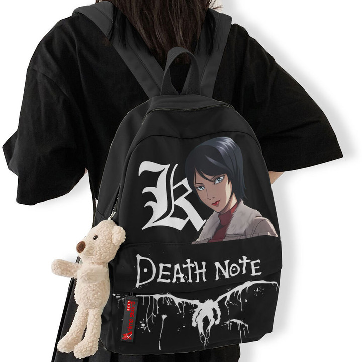 Kiyomi Takada Anime Backpack Custom Death Note Pattern
