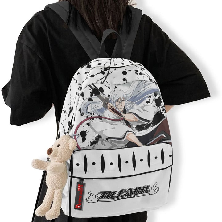 Bleach Anime Backpack Custom Jushiro Ukitake Pattern