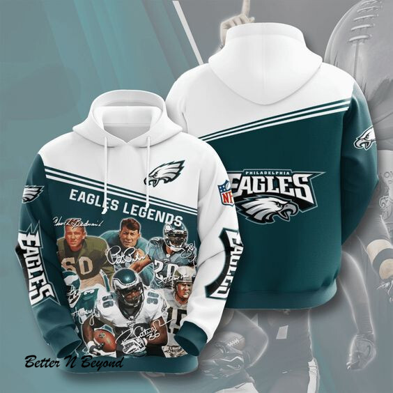 Philadelphia Eagles Philadelphia Eagles 10 Unisex 3D Hoodie Gift For Fans