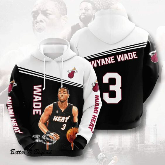 Miami Heat Hoodie 3D Style1736 All Over Printed