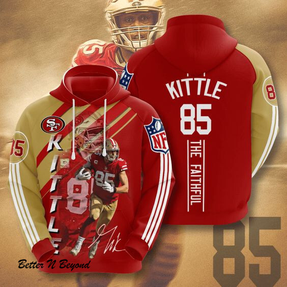 San Francisco 49Ers George Kittle 78 Unisex 3D Hoodie Gift For Fans