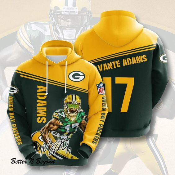 Green Bay Packers No735 Custom Hoodie 3D