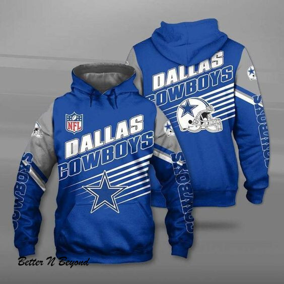 Dallas Cowboys Hoodie 3D Style2360 All Over Printed